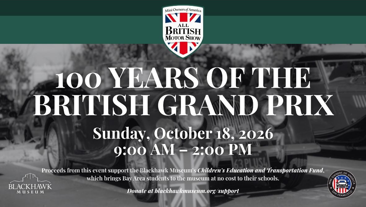 All British Motor Show event flyer