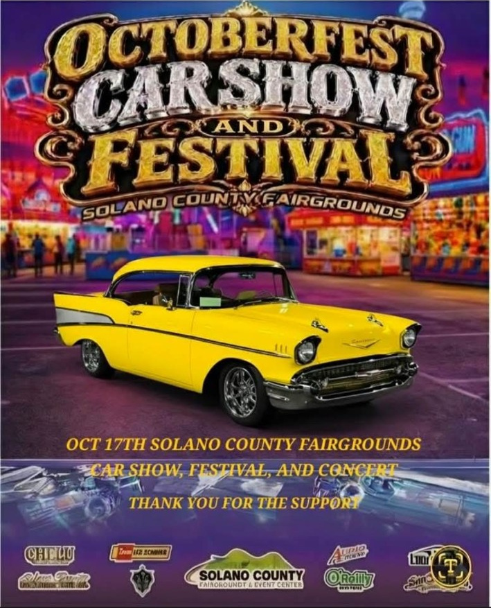 Octoberfest Car Show & Festival event flyer